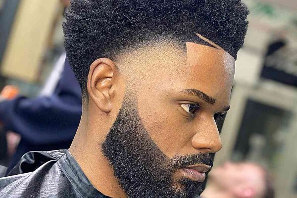 structured-afro-with-a-beard-fade-for-black-guys